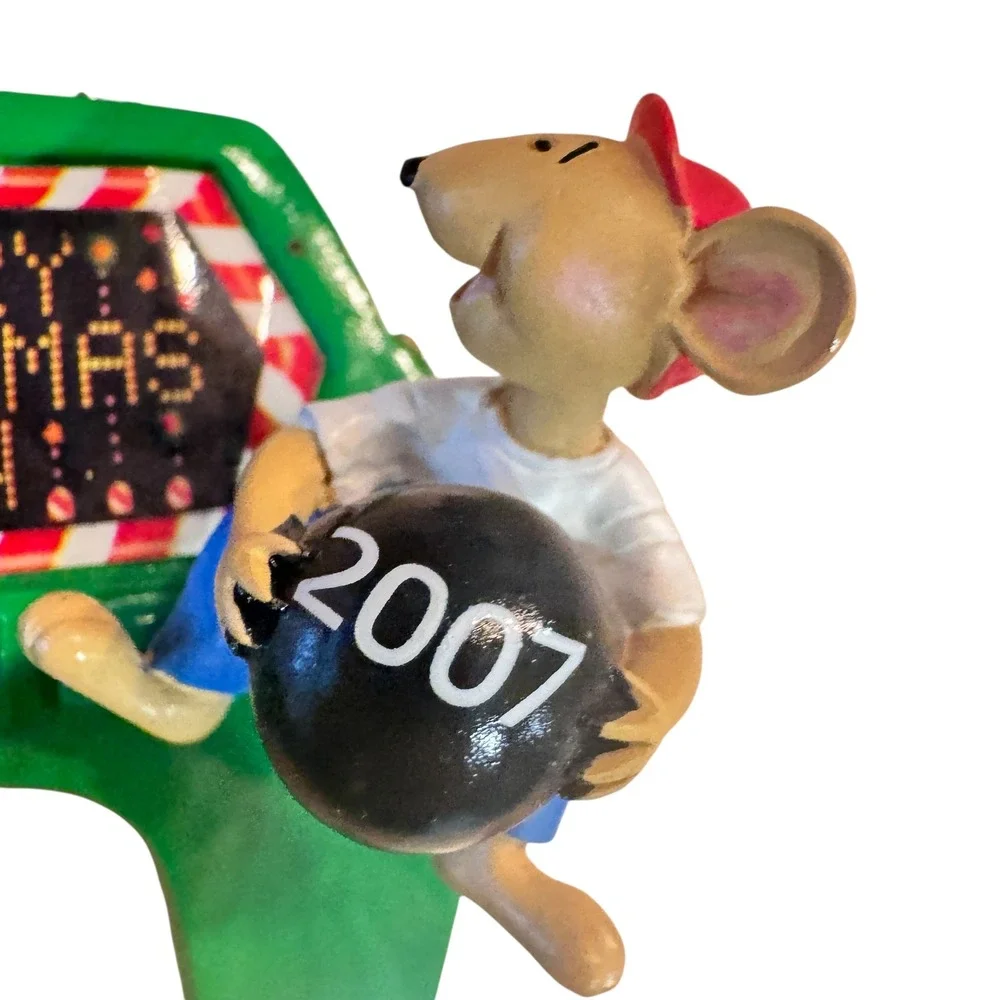 American Greetings 2007 Merry Christmas Son Gamer Mouse Controller Ornament